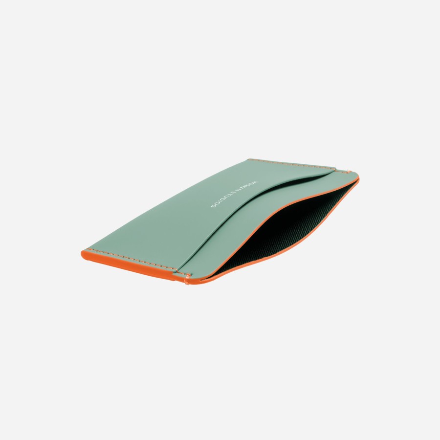 Accessoires Horizn Studios | Card Holder Marine Green / Neon Orange