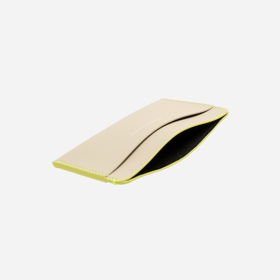 Accessoires Horizn Studios | Card Holder Sand / Neon Yellow