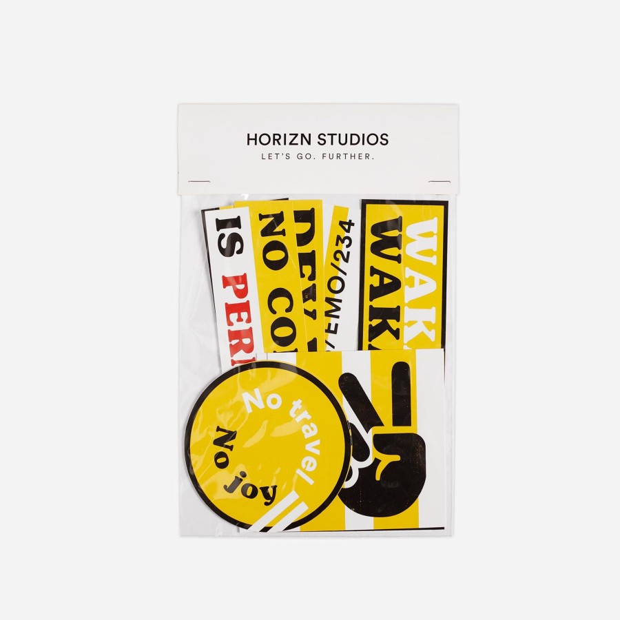 Accessoires Horizn Studios | Sticker Set Eo One Love White / Lagos Yellow