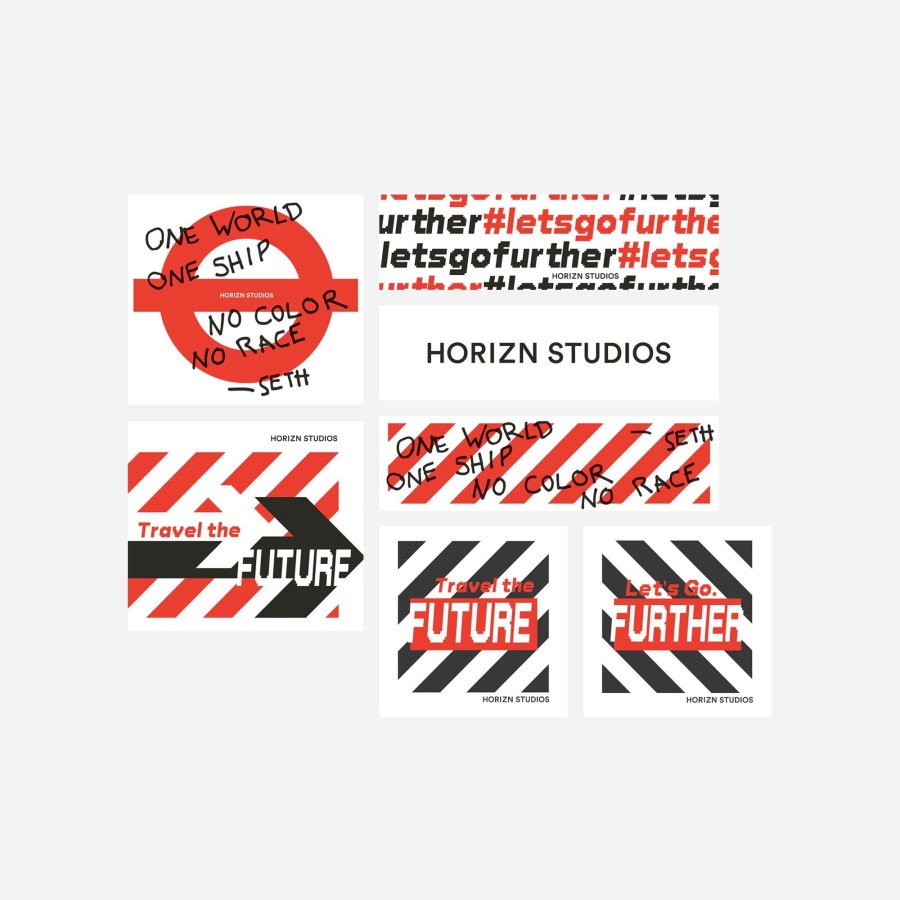 Accessoires Horizn Studios | Sticker Set St One World Multi-Pack